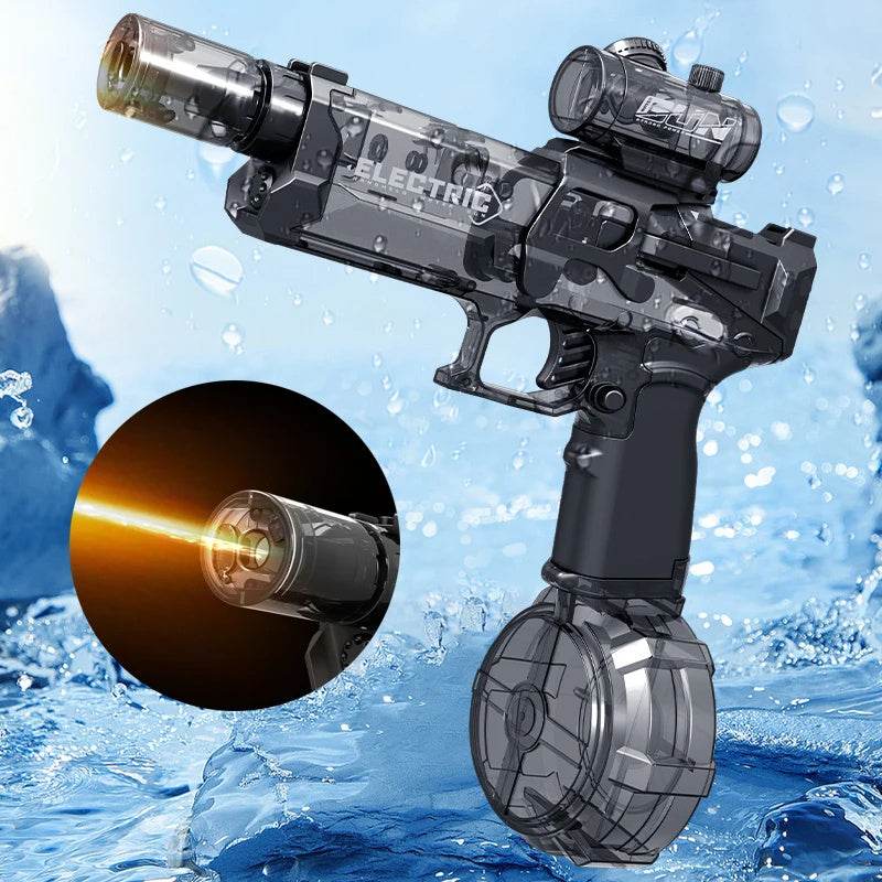 Fire Rat Electric Water Pistol Cool Light Full Automatic Water Spray Gun Summer Toy Sports Entertainment Children Gifts AC223 - ProTrendyz