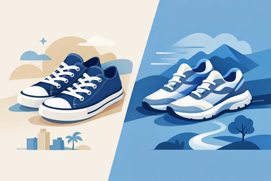 Canvas Sneakers vs Running Shoes