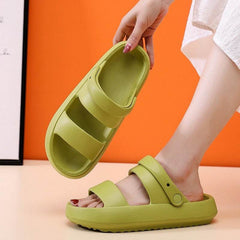 Adjustable Shoes For Women Men Sandals 3cm Thick Bottom Slippers Outdoor - ProTrendyz