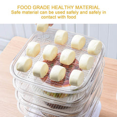 Multi-layer Dish Cover Heat Preservation Kitchen Cover Dining Table Leftover Storage Box Transparent Stack Cooking Hood Steamer - ProTrendyz