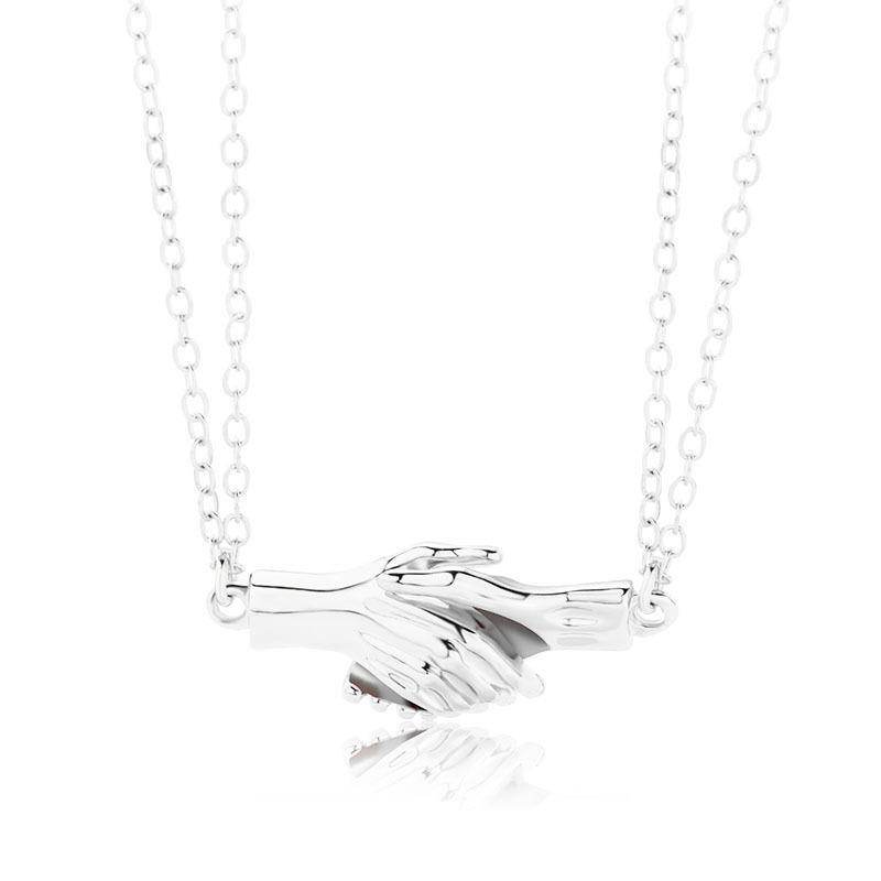 Creative Magnet Necklace Love Heart Broken Men And Women - ProTrendyz