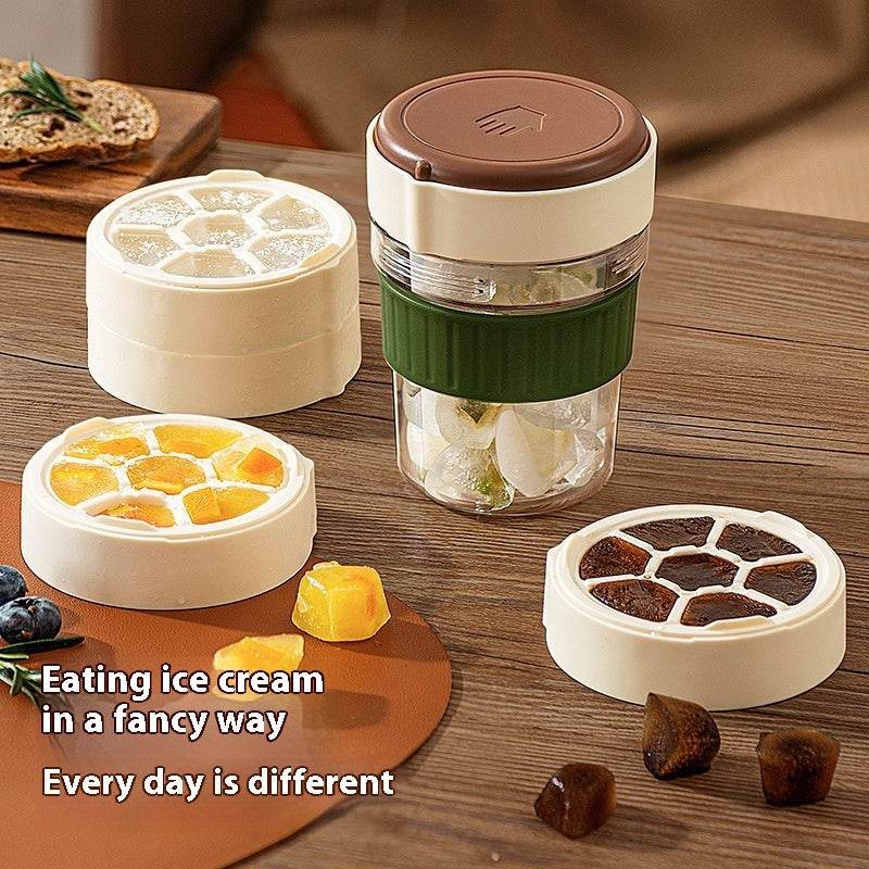 Cold Cup Portable Coffee With Ice Tray - ProTrendyz