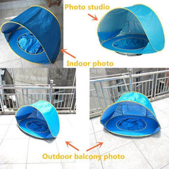 Baby Beach Tent Portable Shade Pool UV Protection Sun Shelter For Infant Outdoor Toys Child Swimming Pool Play House Tent Toys - ProTrendyz