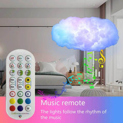 USB Cloud Light APP Control Music Synchronization 3D RGBIC Ambient Light Lightning Simulation Clouds Bedroom Room Light - ProTrendyz
