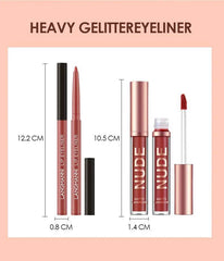 Lip Liner And Lipstick Makeup 12 Pcs Set 6 Matte Lipstick 6 Lip Liner Pens Waterproof Long Lasting Matte Lipstick Beauty Cosmetics Makeup Gift For Girls Lipstick Set - ProTrendyz