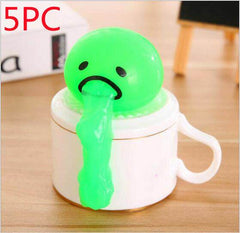 Puking Ball Brother Egg Yolk Pinch Vomit Spoof And Play Tricky Toys - ProTrendyz