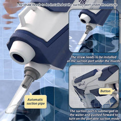 Space Water Gun Electric Automatic Water Absorption Water Fights Toy Outdoor Beach Swimming Pool Bath Toys For Children Kid Gift - ProTrendyz