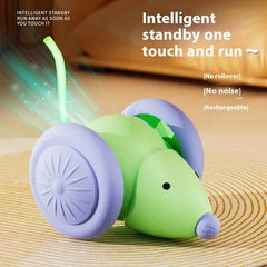 Pet Toys Interactive Cat Toy Electric Mouse Car - Automatic Teaser With Intelligent Obstacle Avoidance Pet Products - ProTrendyz