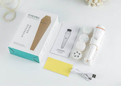 4 In 1 USB Rechargeable Electric Facial Cleansing Brush Soft Skin Care Portable Massager Face Brush Deep Cleaning Device - ProTrendyz