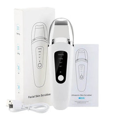 Skin Scrubber Face Spatula Facial Skin Exfoliator Scraper And Blackhead Remover Pore Cleaner With Face Lifting Deep Cleansing Face Lifting Machine For Blackhead Extractor - ProTrendyz