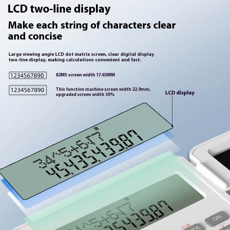 New Scientific Calculator Accounting Special Portable Mini Tablet Computing Machine Handwriting Board Exam Student - ProTrendyz