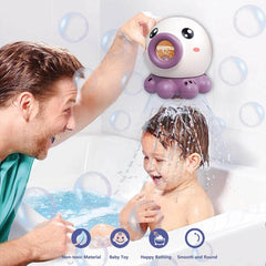 Octopus Fountain Bath Toy Water Jet Rotating Shower Bathroom Toy Summer Water Toys Sprinkler Beach Toys Kids Water Toys - ProTrendyz