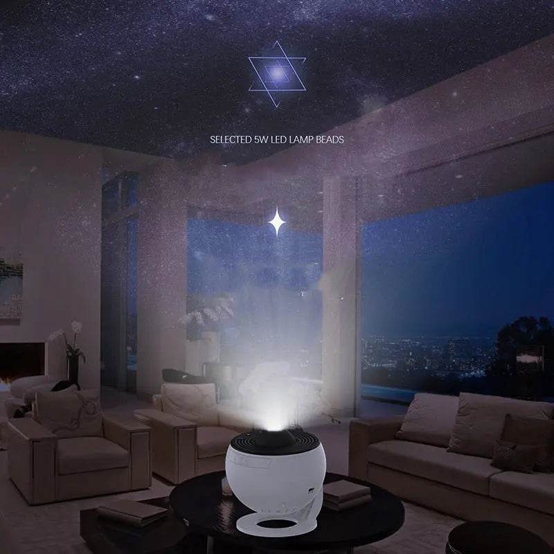 Night Light Galaxy Projector Starry Sky Projector 360 Rotate Planetarium Lamp For Kids Bedroom Valentines Day Gift Wedding Deco - ProTrendyz