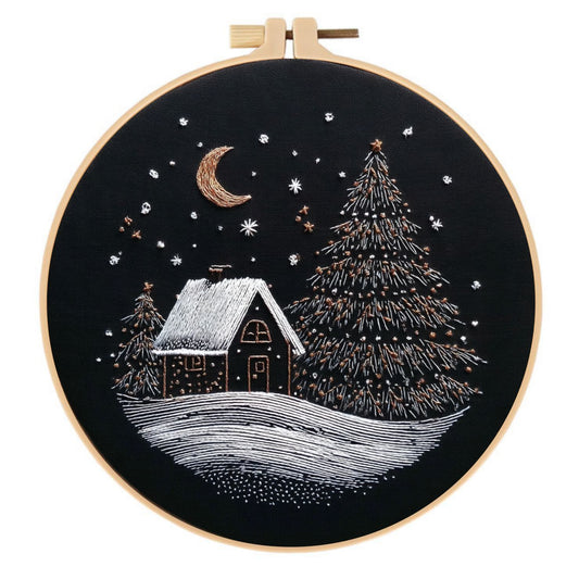 Christmas Snow House Material Package