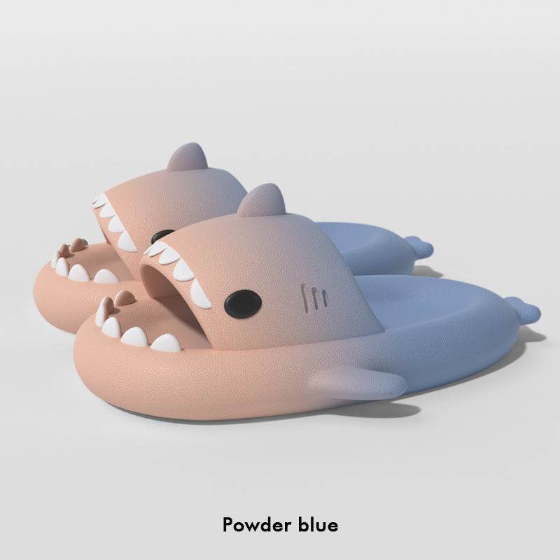 Gradient Shark Slippers Men's Home Bathroom Non-slip - ProTrendyz