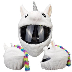 Helmet Protection Headgear Full Helmet Cartoon Plush Panda Frog Puppy Unveiled Helmet Sports Car - ProTrendyz