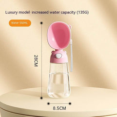 Portable Dog Water Bottle Food And Water Container For Pet Pets Feeder Bowl Outdoor Travel Drinking Bowls Water Dispenser - ProTrendyz