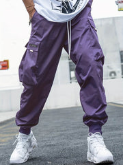 Multi-pocket Cargo Pants Men's Casual Hip-Hop Drawstring Trousers Outdoor Streetwear Sports Pant - ProTrendyz