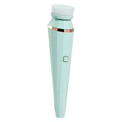 4 In 1 USB Rechargeable Electric Facial Cleansing Brush Soft Skin Care Portable Massager Face Brush Deep Cleaning Device - ProTrendyz