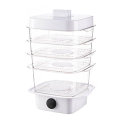 Multi-layer Dish Cover Heat Preservation Kitchen Cover Dining Table Leftover Storage Box Transparent Stack Cooking Hood Steamer - ProTrendyz