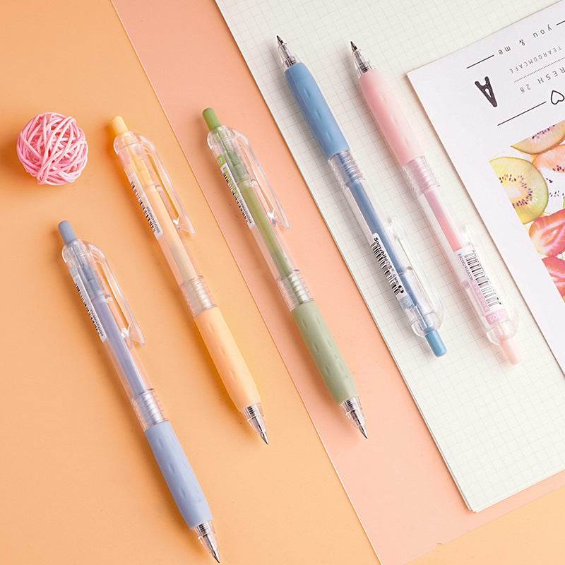 Bullet Student Neutral Brush Questions 12 Pens Box - ProTrendyz