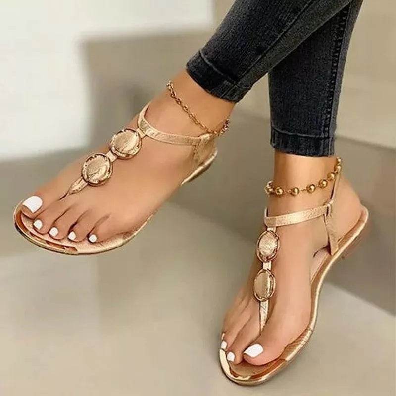 Women's Flat Sandals Summer Beach Shoes - ProTrendyz