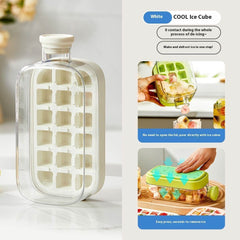One-Click Molding Cooling Cup,Instant Ice Maker,Zero-Contact Design,Straw Included,Curling Mold,Portable & Stylish Chilled Drink - ProTrendyz
