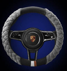 Universal Car Steering Wheel Cover Winter Decoration Cute 38cm Plush Footprint Auto Automobile Vehicle Steering Wheel Protector - ProTrendyz