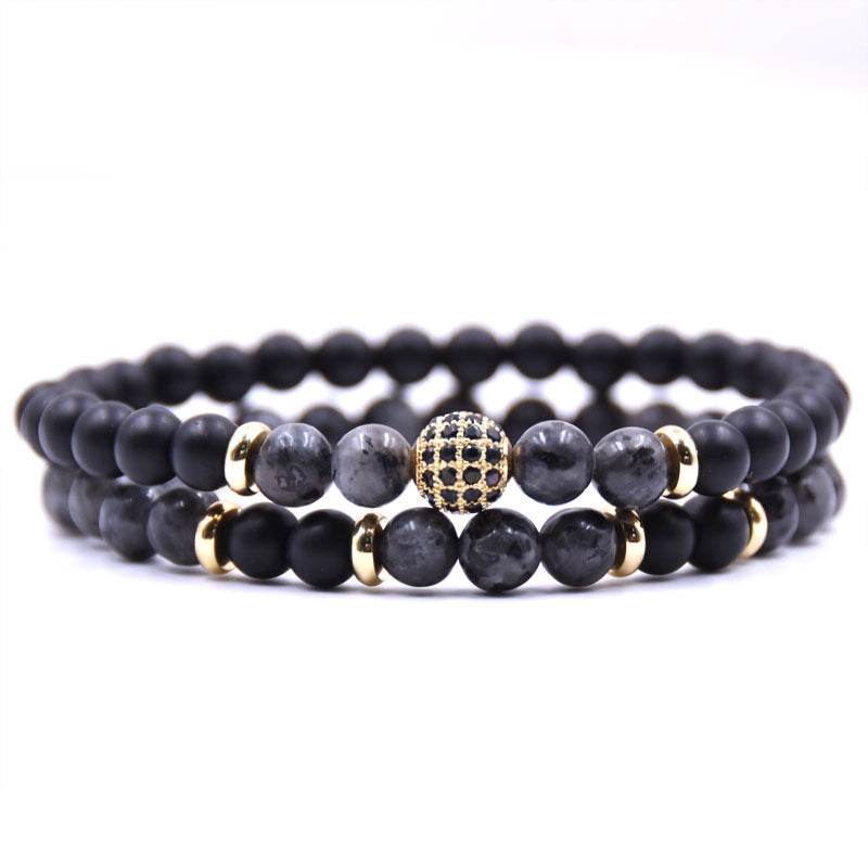 Natural Stone Bracelet Set Micro Zircon Bracelet - ProTrendyz