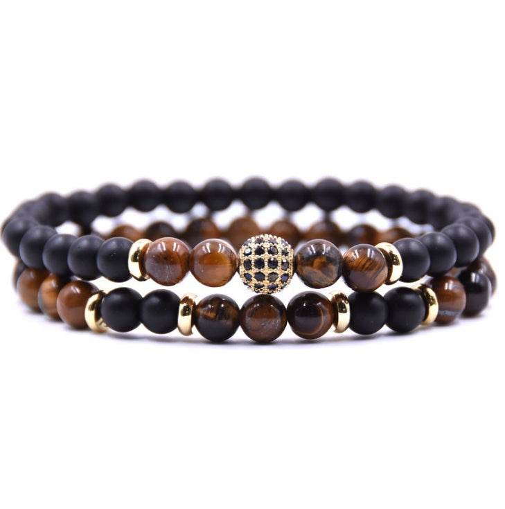 Natural Stone Bracelet Set Micro Zircon Bracelet - ProTrendyz
