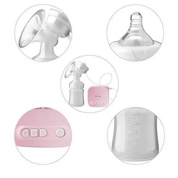 Automatic Milk Pumps Kit Electric Breast Natural Suction Enlarger Feeding Bottle USB Breast Milksucker BM - ProTrendyz