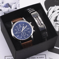 Men's watch fashion Blue light glass wrist watch - ProTrendyz