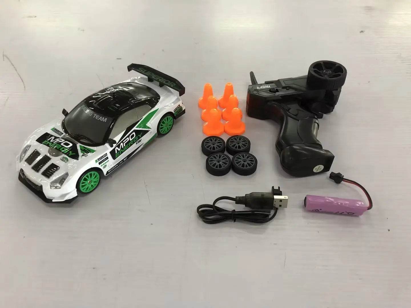 2.4G Drift Rc Car 4WD RC Drift Car Toy Remote Control GTR Model AE86 Vehicle Car RC Racing Car Toy For Children Christmas Gifts - ProTrendyz