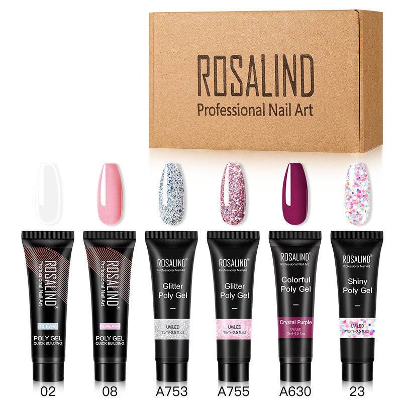 Multi-color mixed nail solid model glue - ProTrendyz