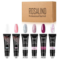 Multi-color mixed nail solid model glue - ProTrendyz