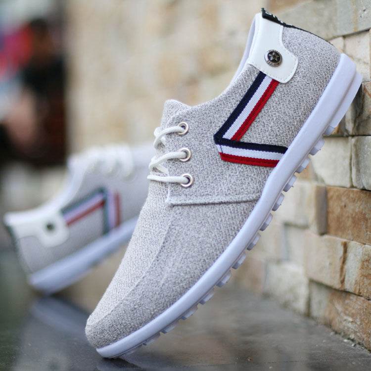 2024 Solid Color Non-slip Men Driving Shoes Spring Autumn New Leather Breathable Men's Peas Shoes British Casual Sneakers - ProTrendyz