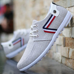 2024 Solid Color Non-slip Men Driving Shoes Spring Autumn New Leather Breathable Men's Peas Shoes British Casual Sneakers - ProTrendyz