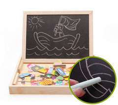 Children's Magnetic Jigsaw Puzzle Toy Cute Cartoon Animal Jigsaw Puzzle Picture Board Children's Educational Toy - ProTrendyz
