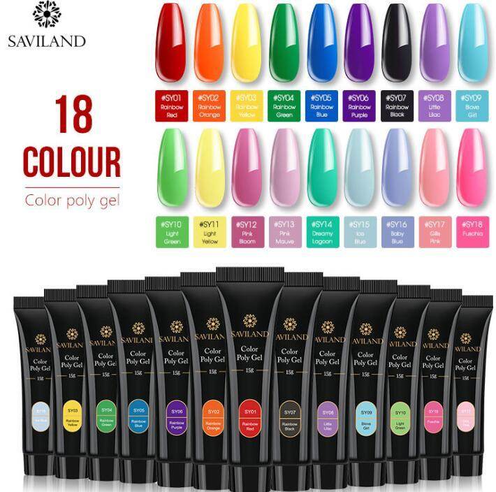 15g nail colored crystal extension glue - ProTrendyz
