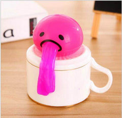 Puking Ball Brother Egg Yolk Pinch Vomit Spoof And Play Tricky Toys - ProTrendyz