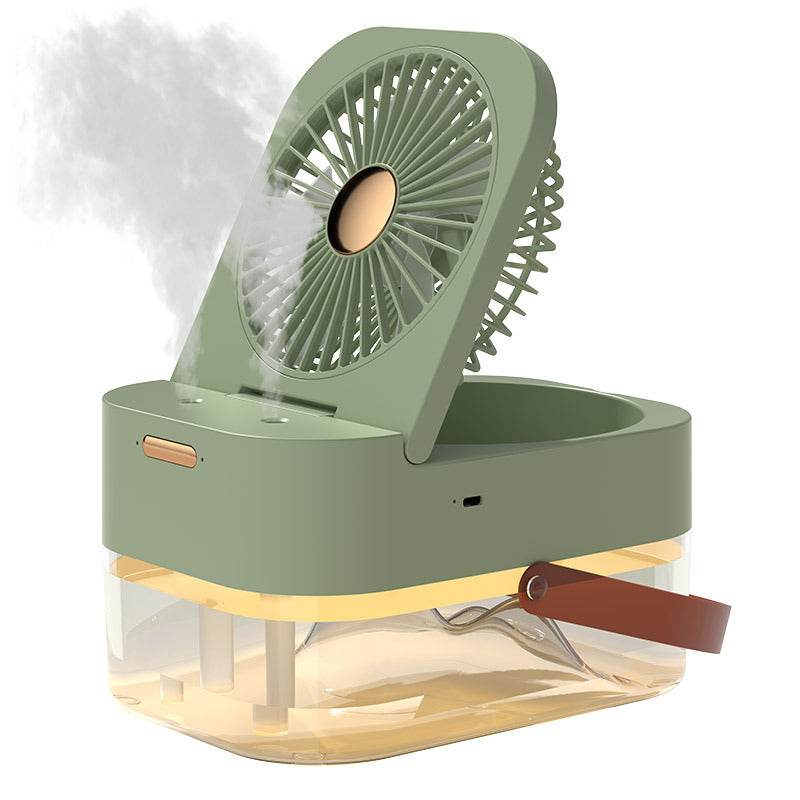 Humidifier Spray Fan Portable Fan Air Cooler Air Humidifier USB Mist Fan Desktop Fan With Night Light For Summer Home Appliance - ProTrendyz