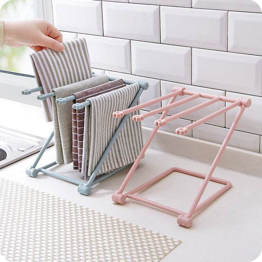 Foldable Dishcloth Shelf Kitchen Accessories Gadget Organizer - ProTrendyz