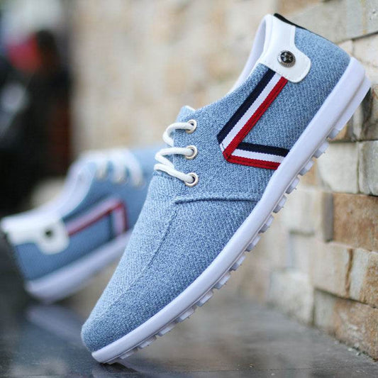 2024 Solid Color Non-slip Men Driving Shoes Spring Autumn New Leather Breathable Men's Peas Shoes British Casual Sneakers - ProTrendyz