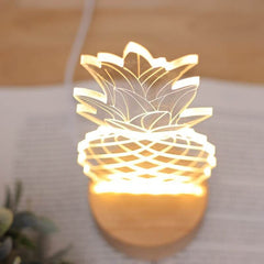 Bedside lamp pineapple table lamp - ProTrendyz