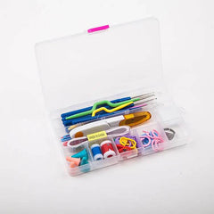 Crochet Set Handmade Wool Crochet Crochet Tool Set Combination Bag Metal Aluminum Yarn Needle US - ProTrendyz
