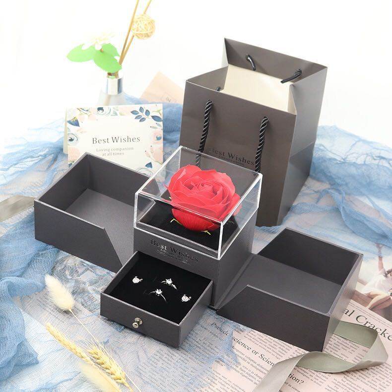 Valentine's Day Plastic Eternal Flower - ProTrendyz