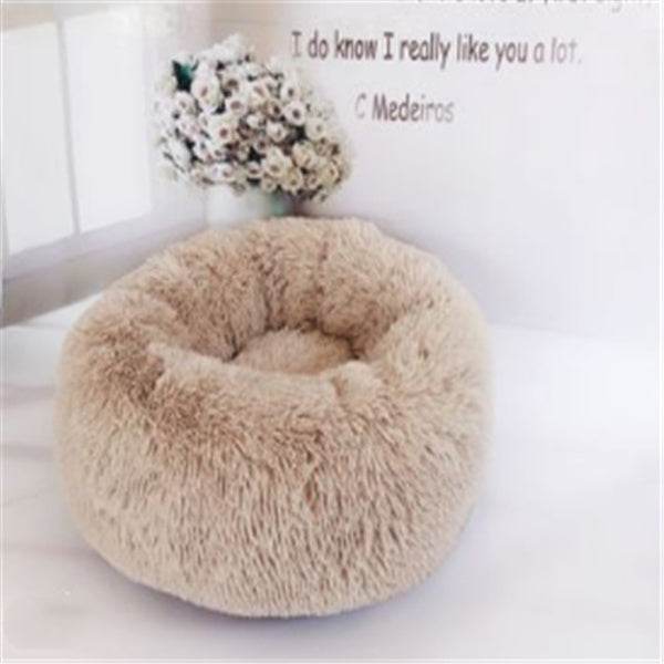 Round Long Hairy Autumn And Winter Nest Pad Cat Mattress - ProTrendyz