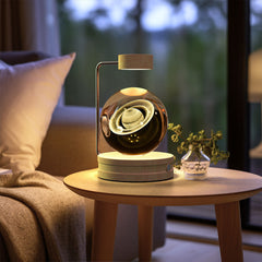 Crystal Ball Cosmic Dinosaur Indoor Night Light USB Power Warm Bedside Light Birthday Gift Night Lamp ProTrendyz