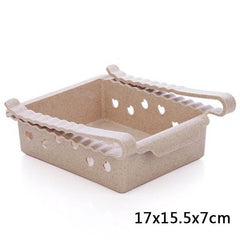 Hanging Plastic Refrigerator Clapboard Storage Rack Kitchen Supplies - ProTrendyz