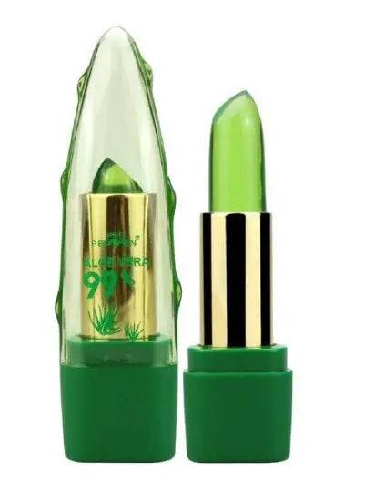 Aloe Vera Gel Color Changing Lipstick Gloss Moisturizer Anti-drying Desalination Fine-grain Lip Blam Care - ProTrendyz